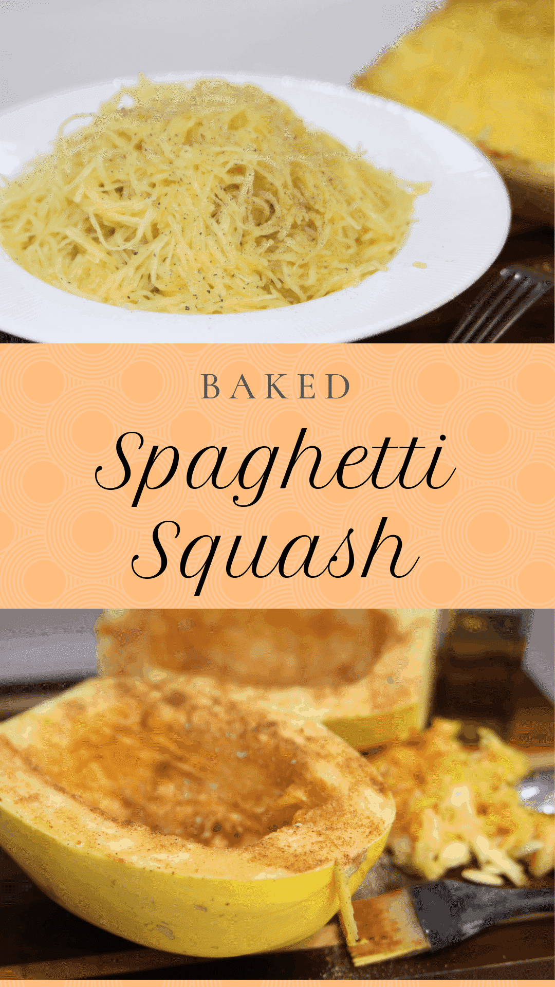 Oven Baked Spaghetti Squash | System of a Brown