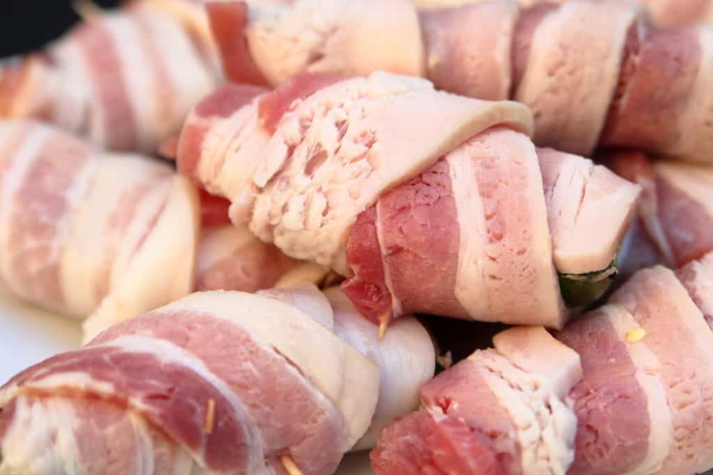 Bacon Wrapped jalapeños