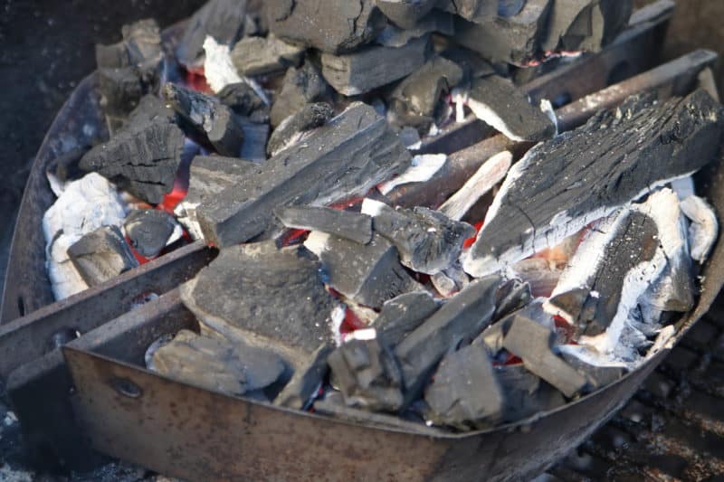 The Best Way to Light a Charcoal Grill System of a Brown