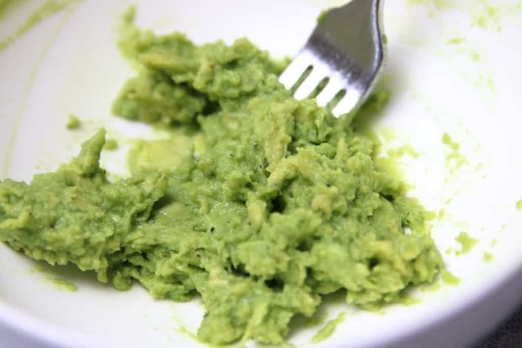 salt, pepper, and mix avocado before putting it on toast.