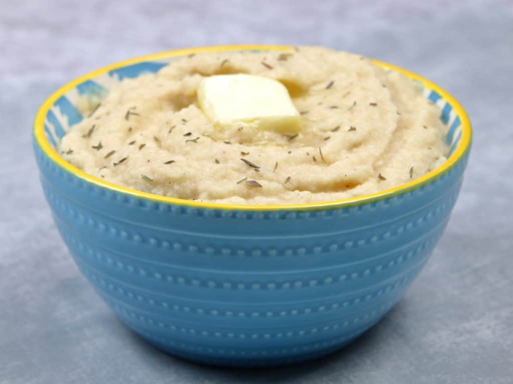 Bowl of Mashed Cauliflower