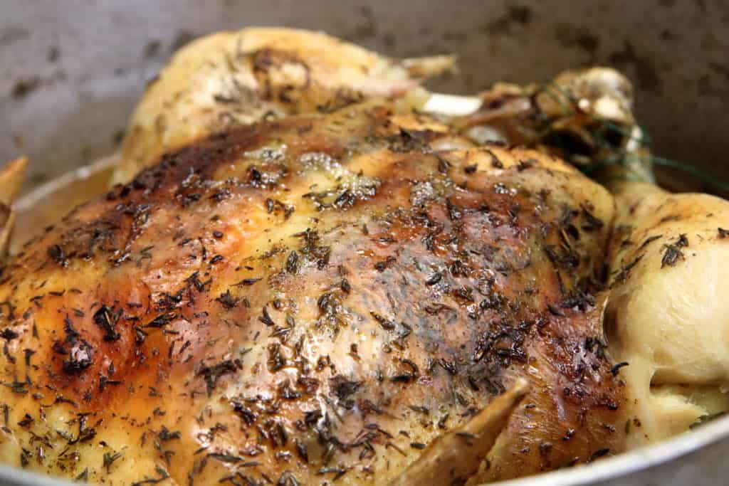 Easy Oven Roasted Chicken