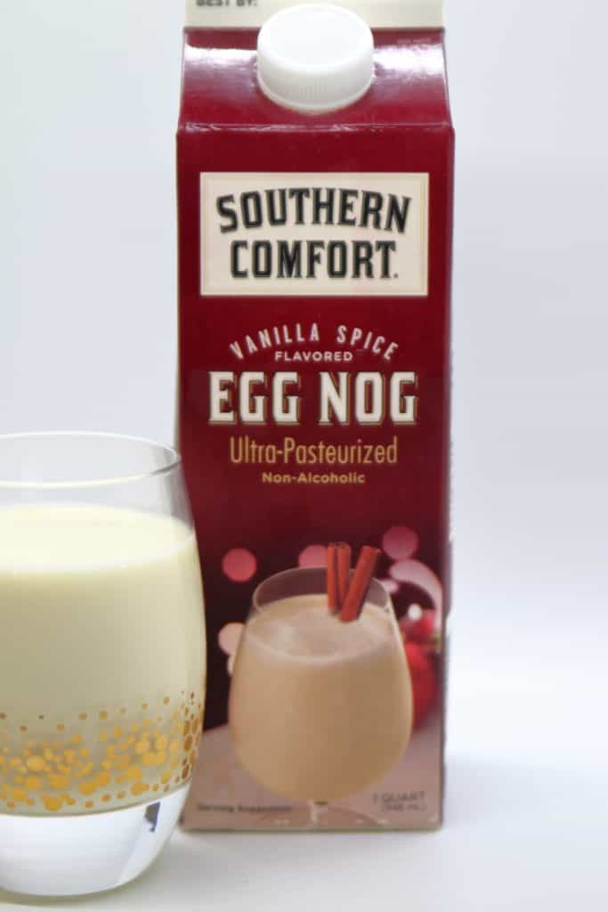 eggnog, southern comfort.