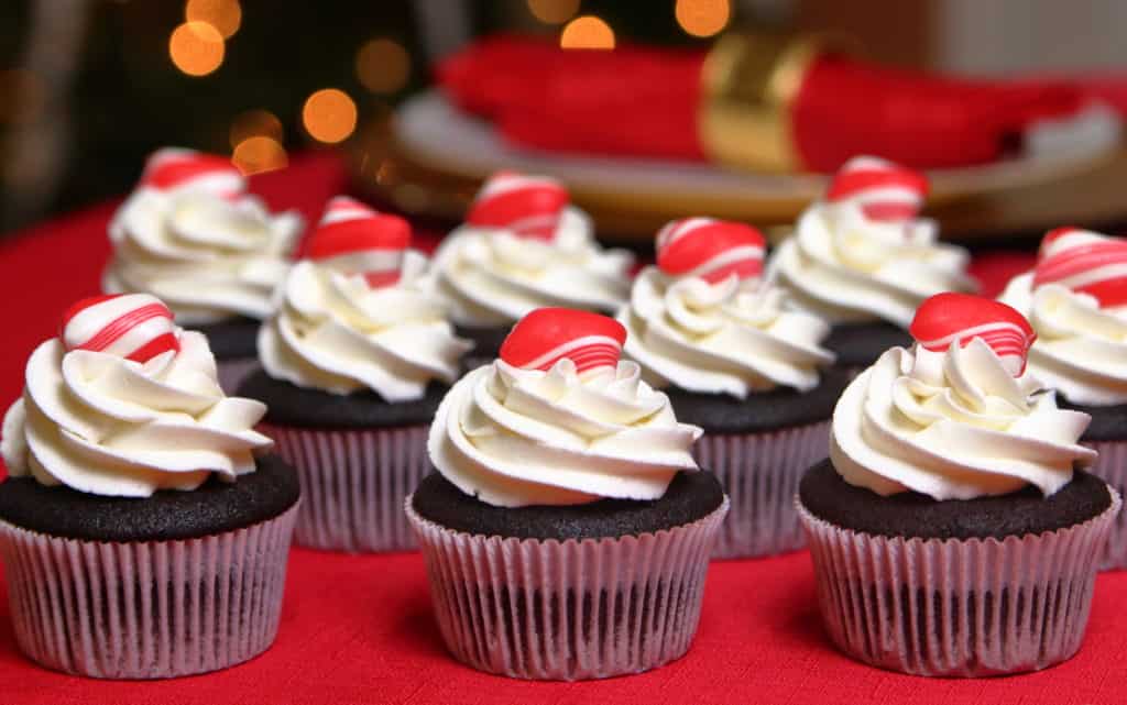 Peppermint Chocolate Cupcakes