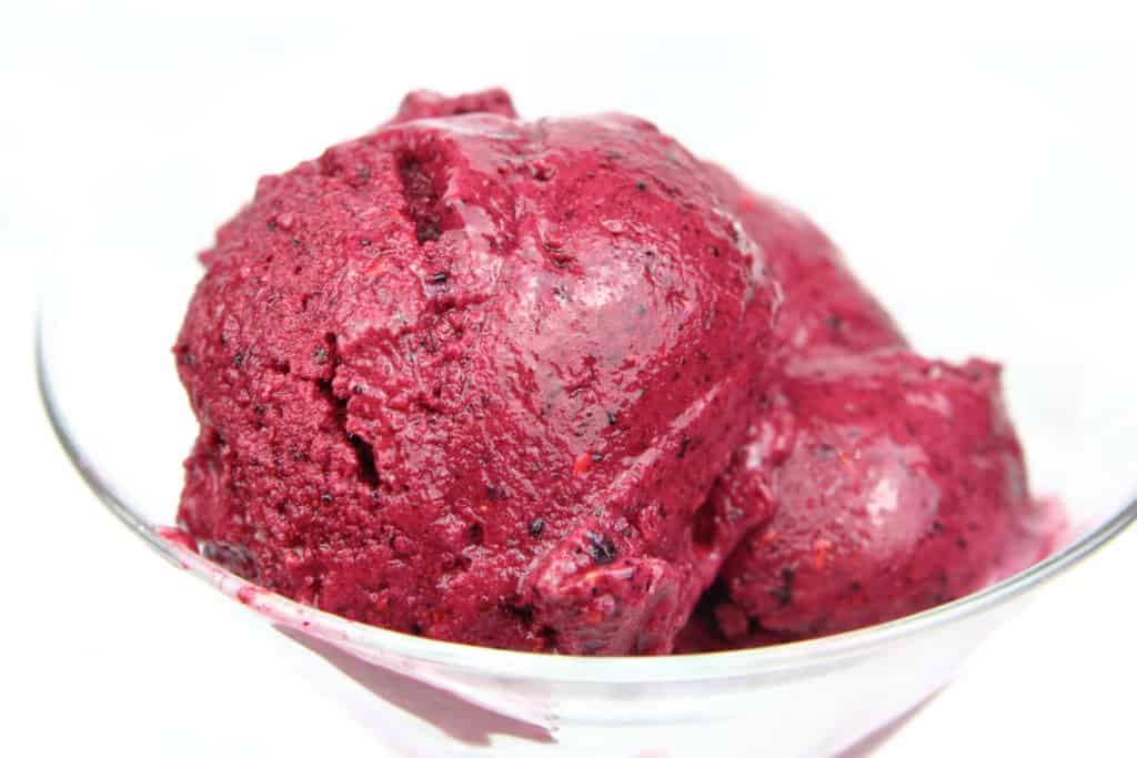 Triple Berry Fruit Sorbet