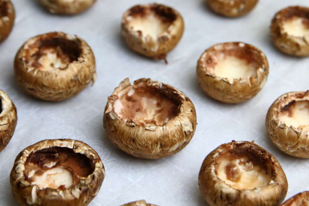 empty mushroom crowns