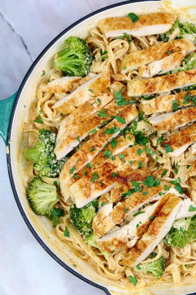 Cajun chicken pasta
