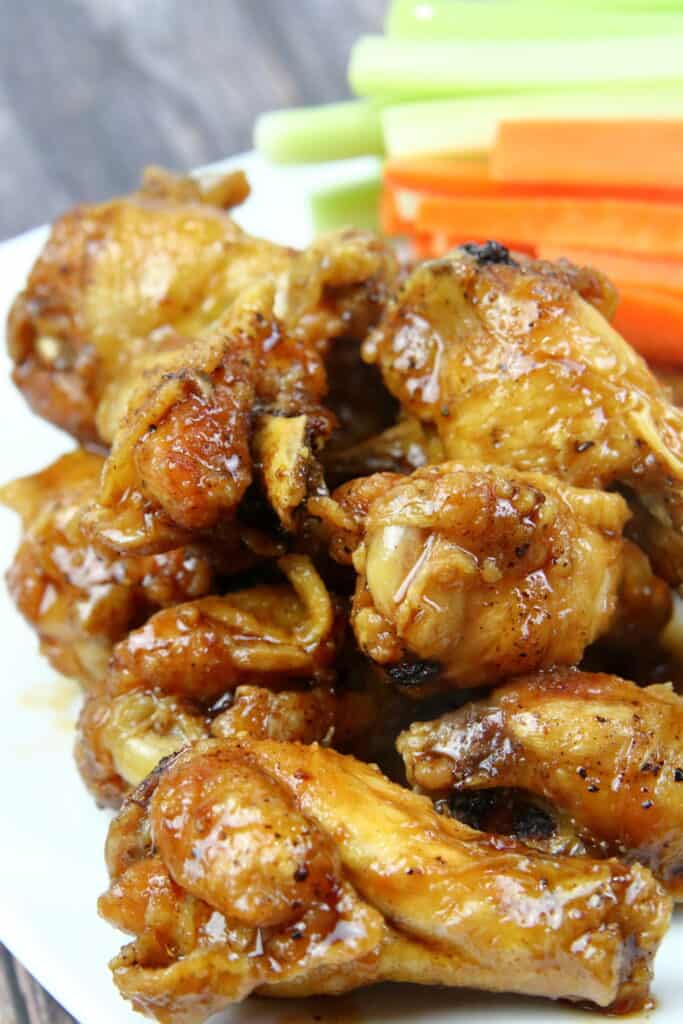 Chicken Drumettes in Sweet and Spicy Bourbon Wing Sauce | System of a Brown