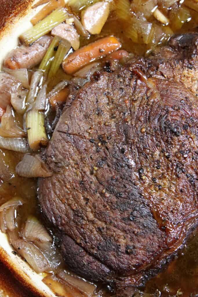 One Pot Beef Chuck Roast System of a Brown