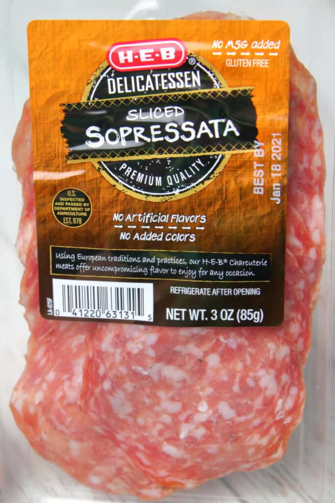 sopressata for the meat lovers pizza pasta
