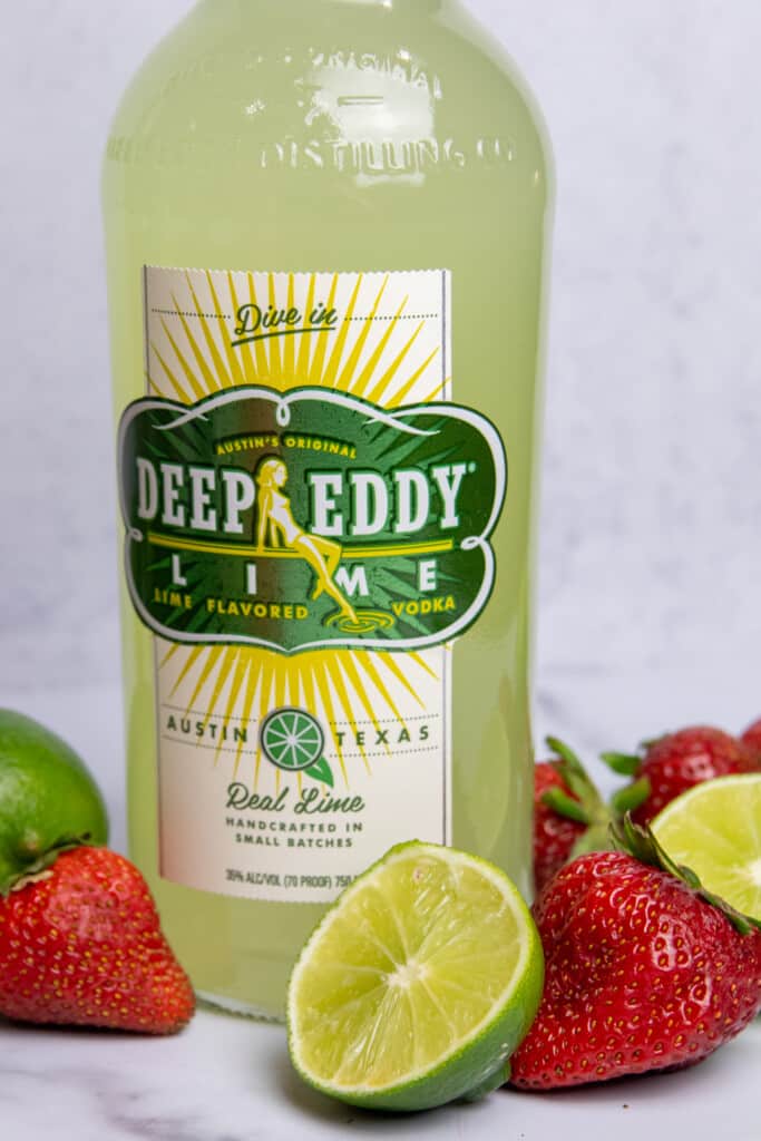 bottle of deep eddy vodka